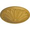 Ekena Millwork Brontes Ceiling Medallion (Fits Canopies up to 3 5/8"), 25 1/2"OD x 5 1/2"P, Iridescent Gold CM25BRIGS - alternate 4